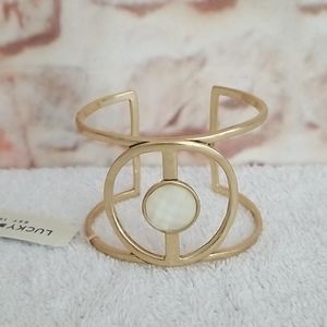 New Lucky Brand Mother of Pearl Cuff Bracelet
